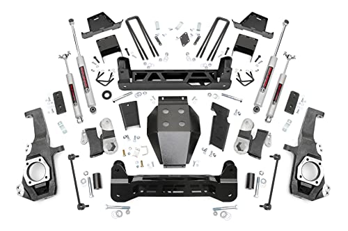 Rough Country 7' Suspension Lift Kit for 2020-2025 Chevy/GMC 2500HD 4WD - 10130A