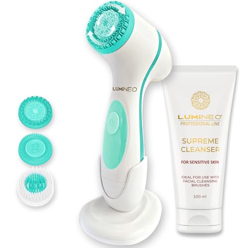 Brosse Nettoyante Visage LUMINEO Massage et Exfoliation Douce