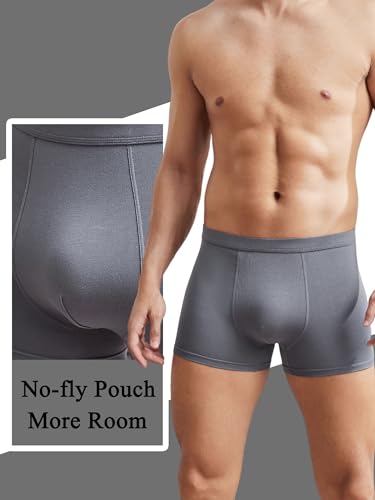 Men's Soft Trunk Underwear Comfortable Short Leg Underpanties 3 Pack2