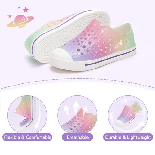 EUXTERPA Toddler Water Shoes for Kids Boys Girls Summer Lightweight Slip On Sandals Children Breathable Quick Dry Pool Beach Sneakers2