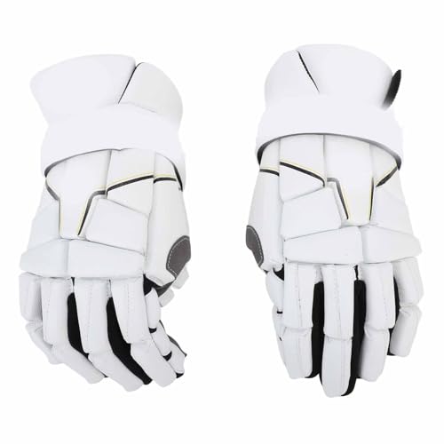 Segrehy Men Lacrosse Gloves Flexible Ice Hockey Gloves Strong Grip Breathable Sweat Wicking Ventilated Palm