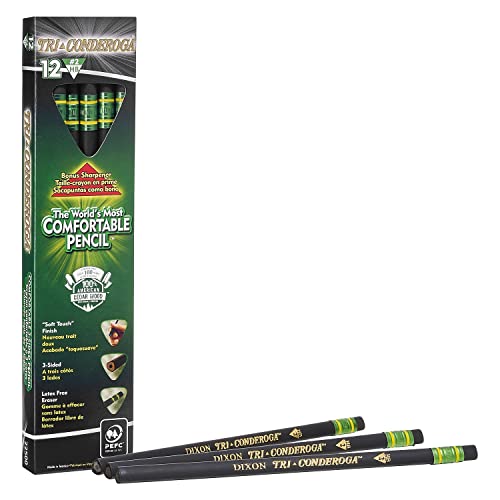 Ticonderoga 22500 Tri-Conderoga Triangular Pencils thumb #2