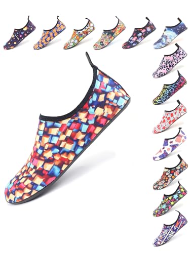 Water Shoes for Men's and Women's Aqua Socks Quick-Dry Beach Pool Swim Surf Yoga Socks