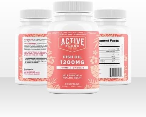 Miniatura 5 de Aceite de pescado omega-3  1250 mg de triple fuerza con 690 mg de EPA y 260 mg de DHA  capturado en la naturaleza, sin regusto a pescado  60 geles