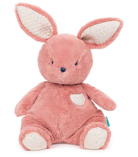 Peluche bébé lapin à câliner GUND rose pour offrir un doudou plein de tendresse