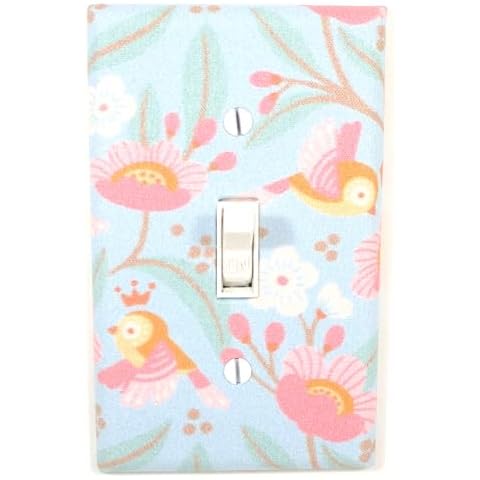 ModernSwitch Pink Bird Light Switch Cover Cover