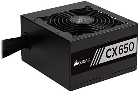 Corsair CP-9020122-UK CX Series 650 W CX650 ATX/EPS 80 PLUS Bronze 650W Power Supply Unit - Black