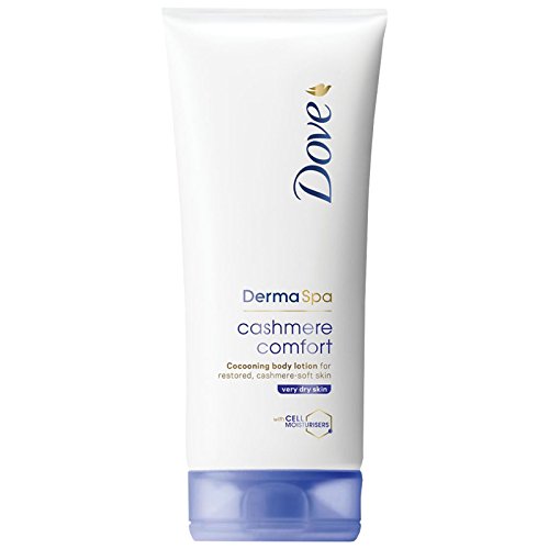 DOVE DERMA SPA CASHMERE COMFORT BODY LOTION VERY DRY SKIN SOFT 200ML