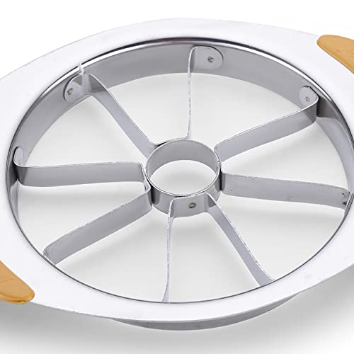 Image of Anjali A.01 Stainless Stainless Steel Apple Cutter with 8 Blades - Effortlessly Slice and Core Apples, Enhance Your Kitchen with This Fruit Slicer - Perfect for Home Use