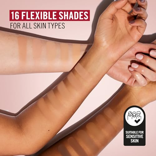 Rimmel Lasting Finish 25HR Compact Foundation 005 Ivory, Matte Buildable Coverage, Powder-to-Cream, Anti-Pollution Shields, SPF 20, Hyaluronic Acid, Waterproof, Hides Imperfections - Image 6