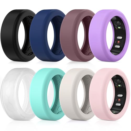 Vigamen 8 Pack Cover Compatible with RingConn Gen 3/Gen 2/Gen 2 Air/Gen 1
