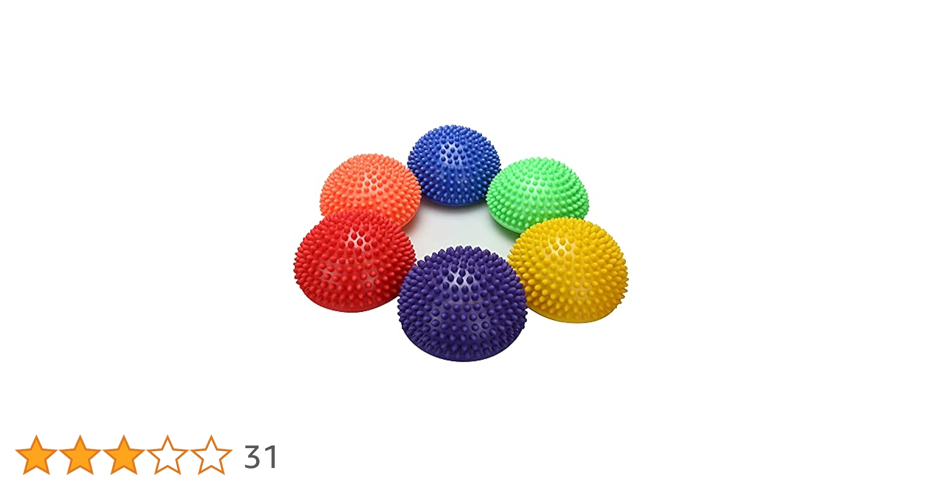 Amazon | バランスストーン 6個セット 半円型 エクササイズ