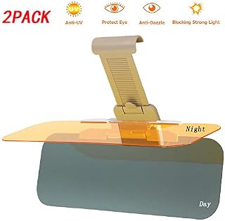 Lelance Car Visor Extender Sun Blocker (2 Pack),Adjustable 2 in 1 Visor