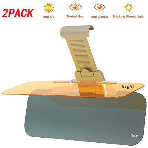 Lelance Car Visor Extender Sun Blocker (2 Pack),Adjustable 2 in 1 Visor