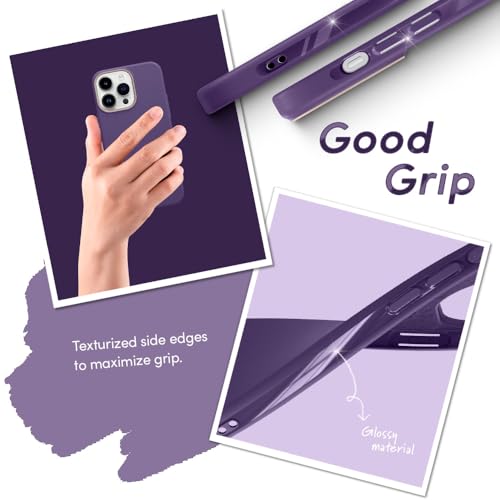 Image of Spigen Cyrill UltraColor Mag | iPhone 14 Pro Case | Purple iPhone 14 Pro Back Cover | TPU+Poly Carbonate - Taro