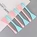 Wopanxye 6 Pack Cosmetic Spatula, Small Silicone Applicator Face Brush for Skin Treatment DIY Facial Mud, Gel, Cream, Lotion, Powder, Clay, Plastic Scooper Extractor Tool for Mixing, Sampling, Waxing