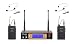 GTD Audio UHF Wireless Microphone System with Headset Lavaliere Microphone 35L