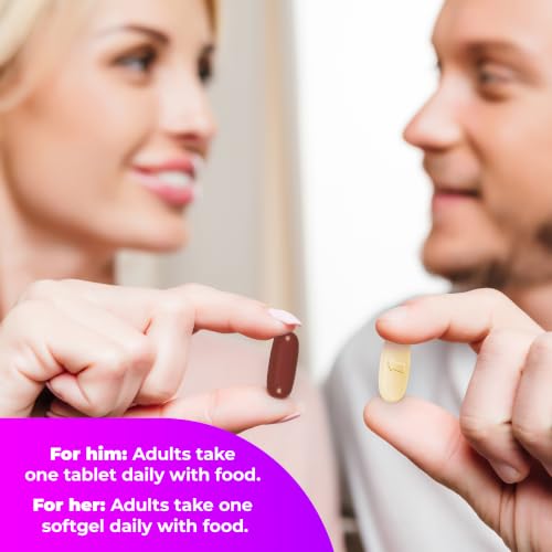 Image of One A Day Men's & Women's Pre-Pregnancy Multivitamin Softgel including Vitamins A, Vitamin C, Vitamin D, B6, B12, Folic Acid & more, 30+30 Count, Supplement for Before, During, and Postnatal