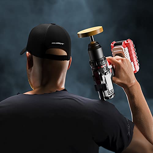 HASKYY 5 x Folienradierer Set mit 1x Adapter zum Professionellen Entfernen von Folien und Kleberesten am Fahrzeug, Auto oder Motorrad