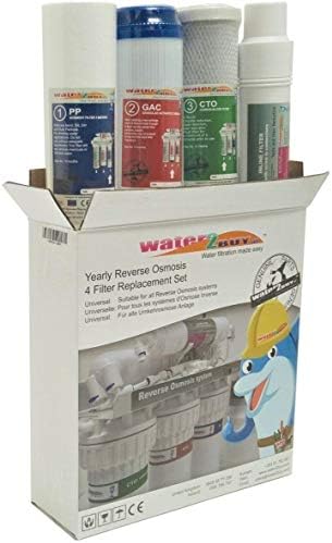 Universal 4 Filter Reverse Osmosis Water Filter Set