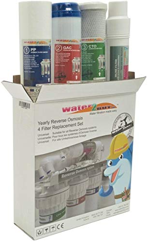 Set de filtre de rechange annuel pour système d'Osmose Inverse Cover