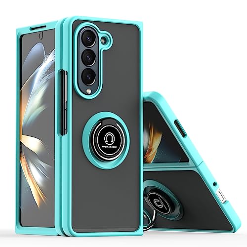 For Galaxy Z Fold 3 �p �P�[�X �����O�t�� �X�^���h�@�\ �����Y�ی� ��̌^ �X�}�z�J�o�[ �n�[�h PC�f�� �ϏՌ� �܂肽���� �M�����N�V�[ Z Fold 3 �J�o�[ �ԍڃz���_�[ ������� �T���X�� �M�����N�V�[�[�b�g �t�H�[���h3