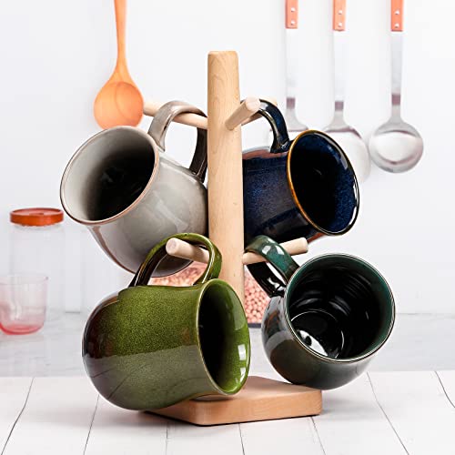 SECELES Tazza da caffè in ceramica da 500ml