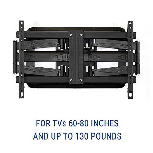 Weathermounts Wm460 Full Motion Outdoor Tv Mount | Marine Grade 316 Stainless Steel Weatherproof Tv Mount For 60"-80" Tvs #TOP2