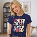 Cwitl Happy to See Your Face Teacher Shirts Women Cute First Day of School Teacher Life Shirt