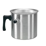  Material: Aluminium, geschliffen  Einfaches Garen nach dem Wasserbadprinzip: Verhindert Überkochen und Anbrennen, problemloses Zubereiten von Milchspeisen, Saucen und raffinierten Desserts, schonendes Erwärmen von Kinder- und Diätspeisen, problemloses Schmelzen von Kuvertüre und Schokolade  Inhalt: 1 l  Geeignet für: Alle Herdarten inklusive Induktion