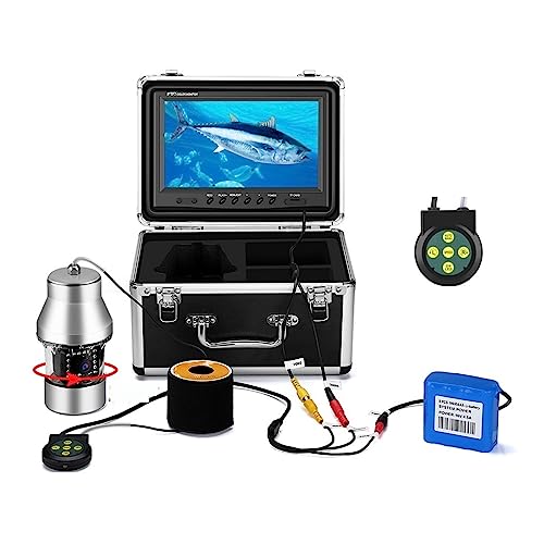 Videocamera Subacquea Per Pesca 9 Pollici HD - 1000TVL Con Cavo 30m E Luci LED - Per Ghiaccio E Fiume