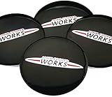 ★ ANWENDBARE MODELLE: 4 Stück, Nabenabdeckung für Mini John Cooper