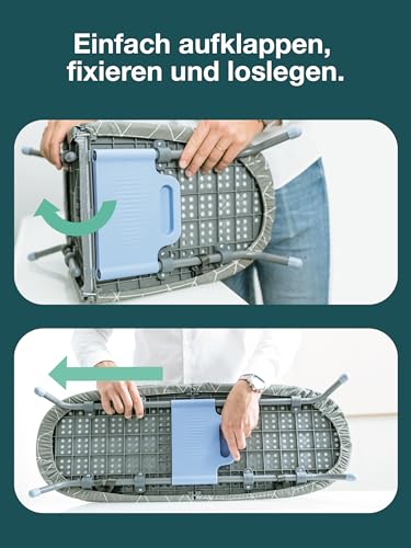 Tischbügelbrett WONDERHOME mit klappbaren Beinen für platzsparende Nutzung