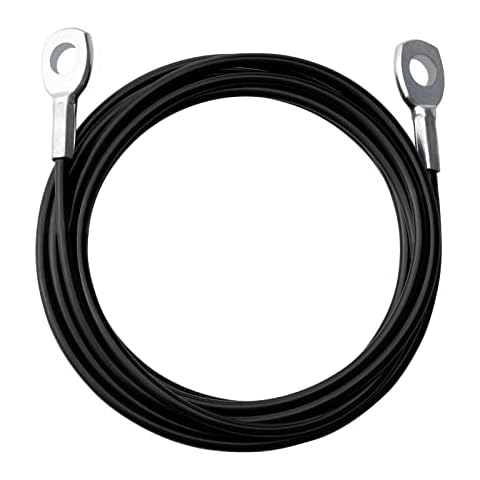 Slim Panda Fitness Pulley Cable Attachments, 1.5M/2M/2.5M/3M Gym Replacement Cable for Pulley System, Heavy Duty Steel Cable for Home Gym, Workout Gym Fitness Equipment Weight Lifting Accessories Cover