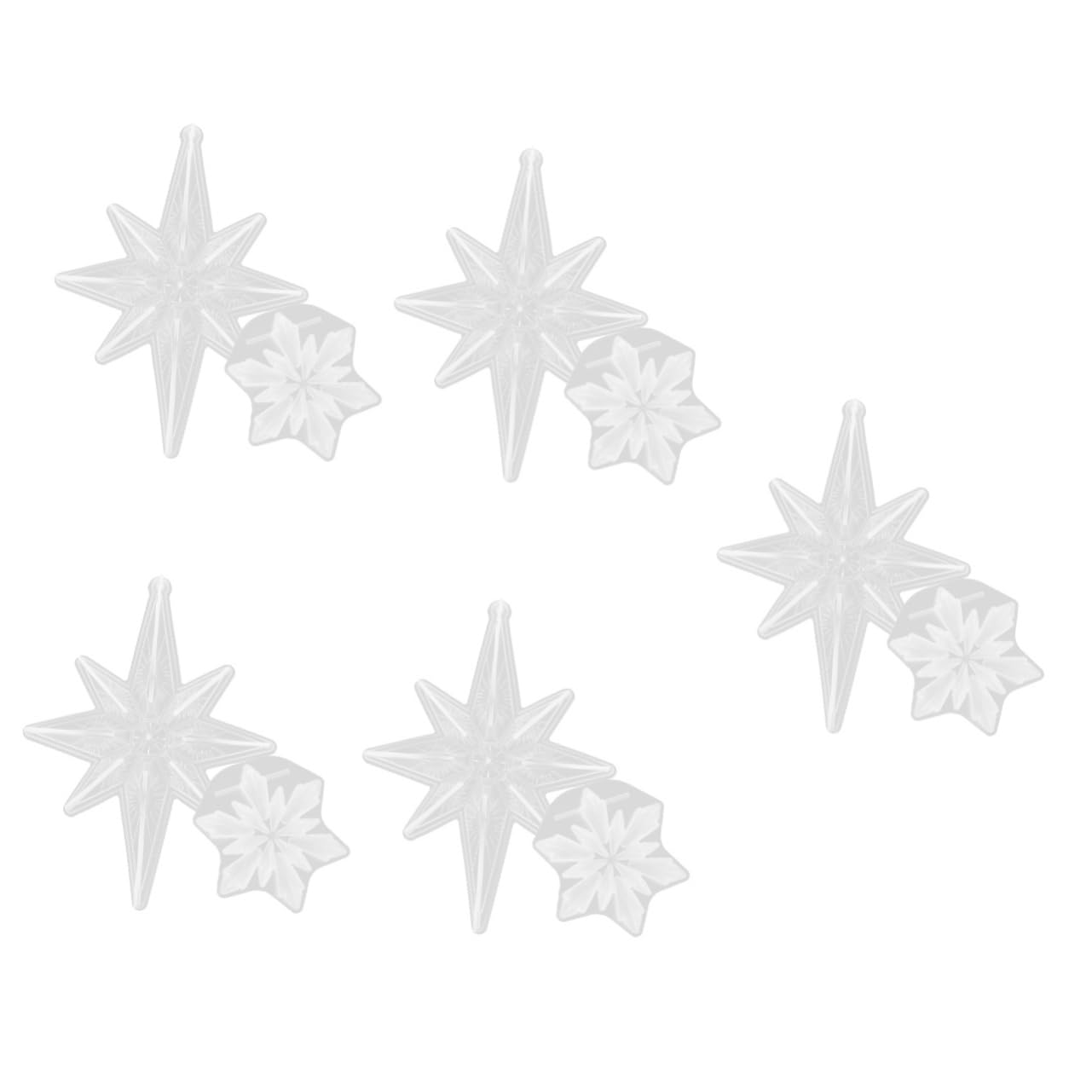 Operitacx 10piezas Moldes De Para Diseño De Para Manualidades De Decoración Navideña y Moldes y Prácticos Para Creaciones De Invierno
