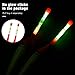 Skylety 10 Pieces EVA Foam Fishing Floats Without Fishing Glow Sticks, Night Lighted Fishing Bobbers Slip Floats with Glowing Stick Tubes for Fishing(30)