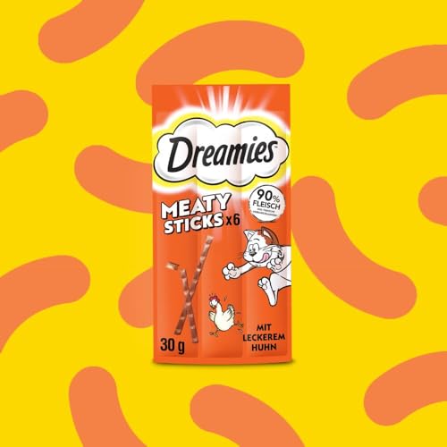 DREAMIES™ Meaty Sticks Katzensnacks Huhn 14 x 6 x 5g