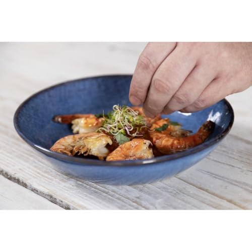 Olympia Denim Porcelain Coupe Bowls 160mm, Blue, Pack of 6, 160x60mm - Image 6