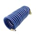 Empire Faucets Heavy Duty Coiled Water Hose RV Extension Coiled Hose Extender for Disconnect Valve, 15ft Spiral Hose