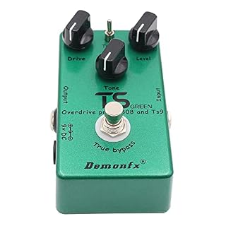 DemonFX Tube Screamer – Pédale de simulation de tube classique Overdrive pour guitare - Les Beatles, Paul McCartney, John Lennon, RIngo Starr, George Harrison DemonFX Tube Screamer – Pédale de simulation de tube classique Overdrive pour guitare – Image 6