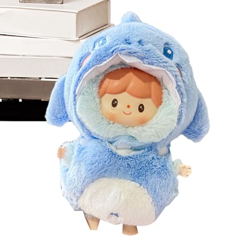 Hai Kostüm, Puppenkleidung Für Kinder, Weiche Anime-Plüschkleidung, Anzug, Outfit-Zubehör, Plüschpuppenkleidung Für Junge, Mädchen