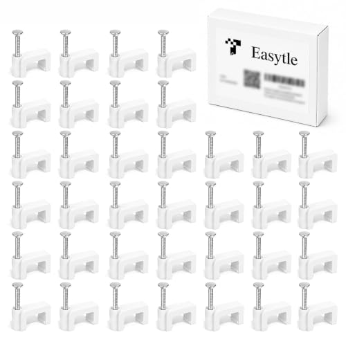 Cable Clips for Ethernet and Coax Cables (100pc)