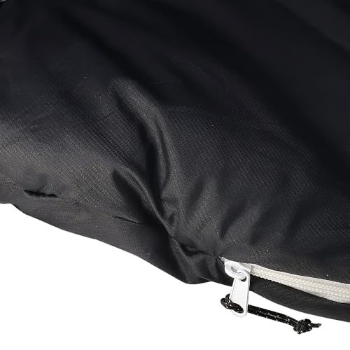 Thermotuff Wearable Sleeping Bag con Doble Capucha, Agujeros con Cremallera para Brazos, Bolsillos y Cordón Ajustable - Ideal para Camping, Caminatas en Clima Frío y Manta para Estadio miniatura 7