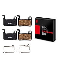 Boao Lot De 4 Paires De Plaquettes De Frein à Disque En Résine Pour Vélo Compatibles Avec Shimano Deore XT XTR LX SLX Hone Alfine Saint Disc Brake