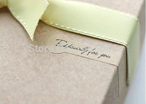 1lot = 100pcs Gift Bag Sealing Label/ Kraft Paper Labels Envelope Stickers Especially for You Seal Sticker1lot = 5sheets =100pcs