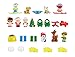 Fisher-Price Little People Advent Calendar, Set of 24 Christmas Figures and Accessories for Toddlers and Preschool Pretend Play