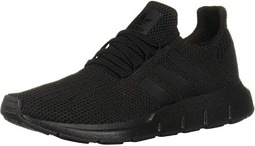 adidas Men's Swift Run Sneaker, Black/Black/White, 8.5 | Image 5