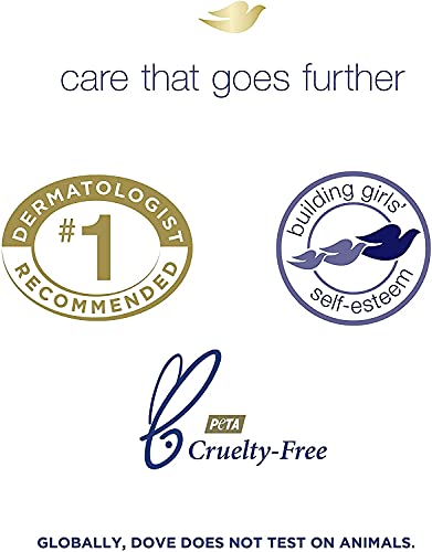 Dove Soap Original Beauty Bar Gentle Cleanser for Softer and Smoother Skin with 1/4 Moisturizing Cream White More Moisturizing than Bar Soap,135gm Pack of 8 - 5