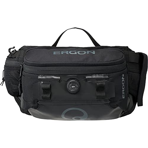 Ergon – BA Hip Pack Hüfttasche | für MTB, Enduro, Gravel Schwarz