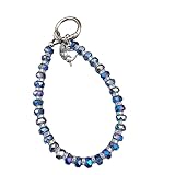 RYQZHHY Cuerda Para Movil Cordón for funda de teléfono con diamantes for cadena, cristal for cámara, bolso, decoración, llavero coche, colgante(Blue)